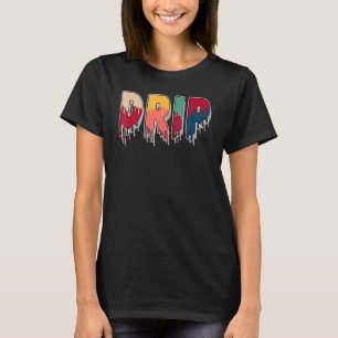 Drip Dripping Multi Color 2022 1s Matching T-Shirt