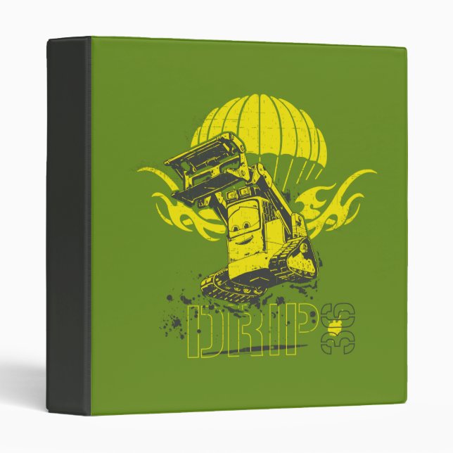 Drip Graphic Binder (Front/Spine)