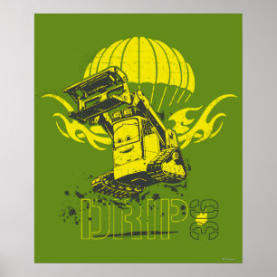 Drip Graphic Poster