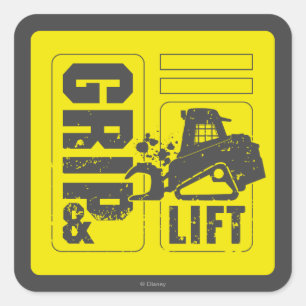 Drip Grip & Lift Square Sticker