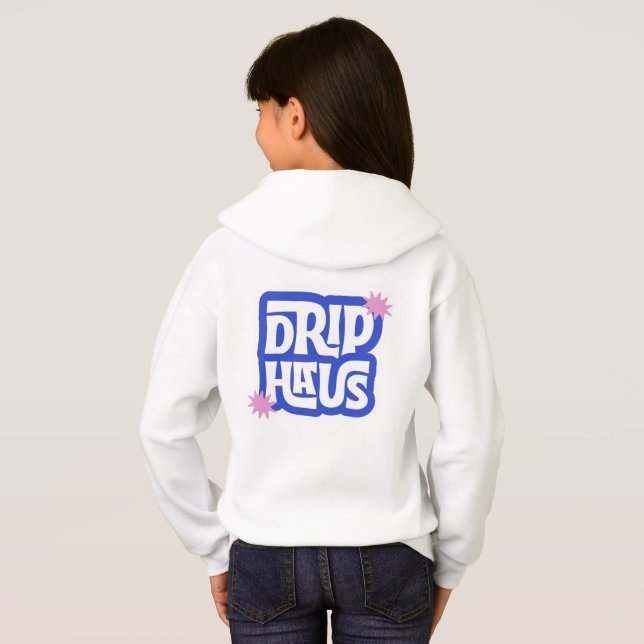 Drip Haus – Logo Retro Ludique (Dos entier)