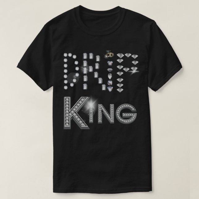 DRIP KING OF DIAMONDS T-Shirt (Design Front)