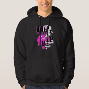 Drip & Rip  Vaping Lips & Vapour Rings For Nicotin Hoodie