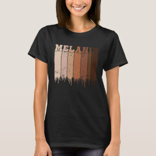 Drippin Melanin for Women Pride  Black History Mon T-Shirt