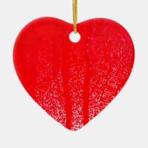 dripping blood ceramic ornament