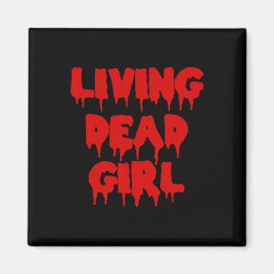 Dripping Blood Halloween Zombie Movie Living Dead  Magnet