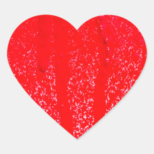 dripping blood heart sticker