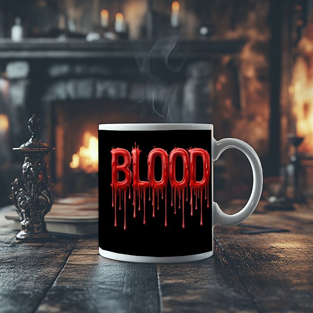 Dripping Blood  Large Coffee Mug (Creator Uploaded)
