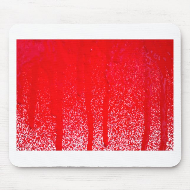 dripping blood mouse pad (Front)
