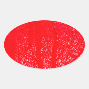 dripping blood oval sticker