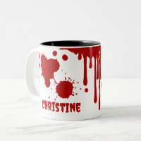 Dripping Blood Splatter Gory Horror