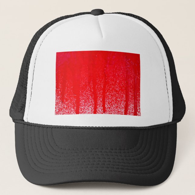 dripping blood trucker hat (Front)