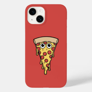 Dripping Cheese Pizza – Fun Red Case-Mate iPhone 14 Case