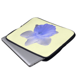 Dripping Daffodil Blue Laptop Bag