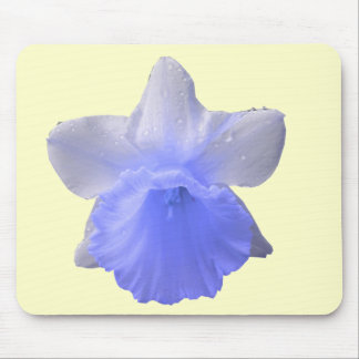 Dripping Daffodil Blue Mousepad