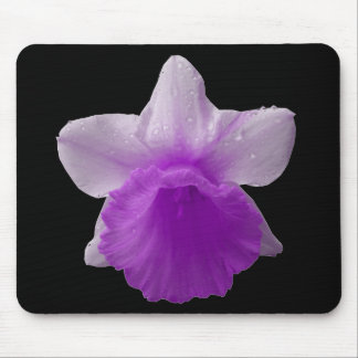 Dripping Daffodil Purple Mousepad