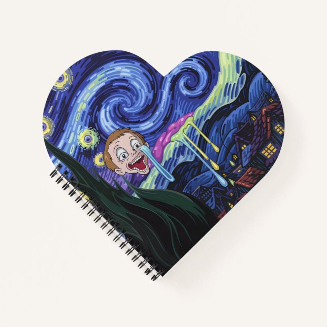 Dripping Face Galaxy Notebook (Front)