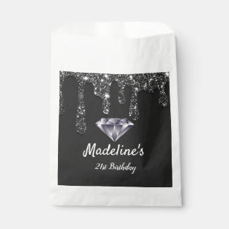 Dripping Glitter | Personalized Diamond  Favour Bag