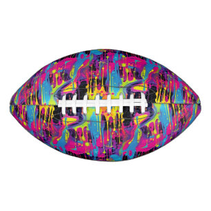 Dripping Paint Graffiti Football
