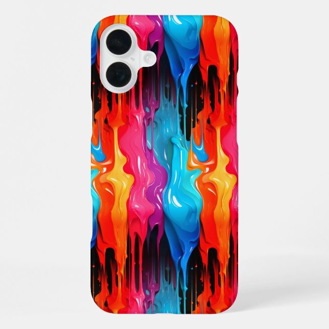 Dripping Paint Phone Case (Back)