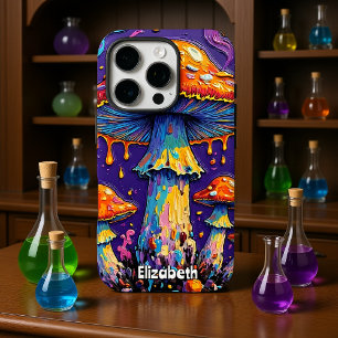 Dripping Psychedelic Fungi iPhone 16 Pro Case