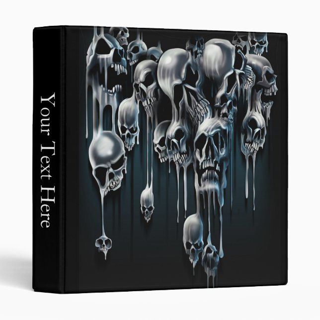 Dripping Skulls Binder (Front/Spine)