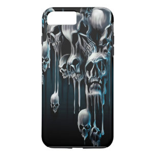 Dripping Skulls iPhone 8 Plus/7 Plus Case