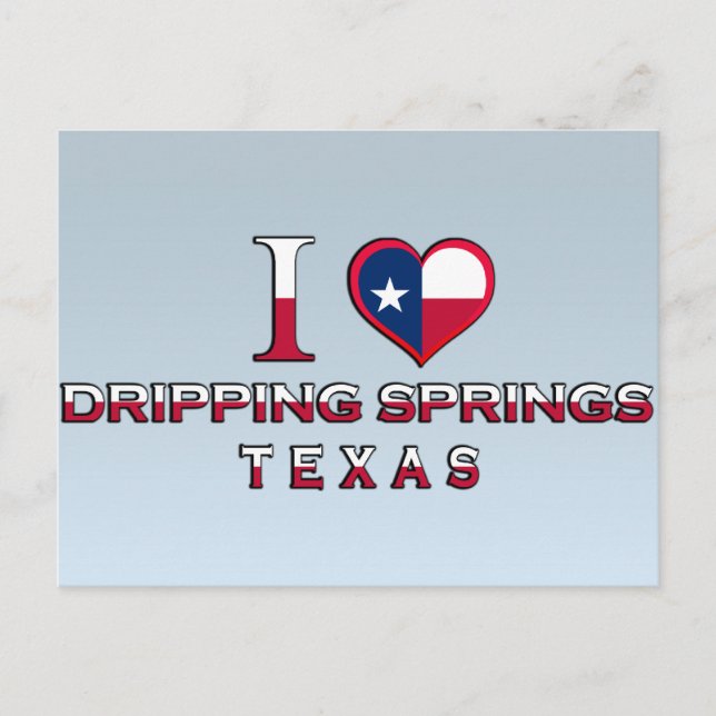 Dripping Springs, Texas Postcard (Front)