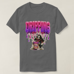 Dripping Still Melting Funny Burnout T-Shirt