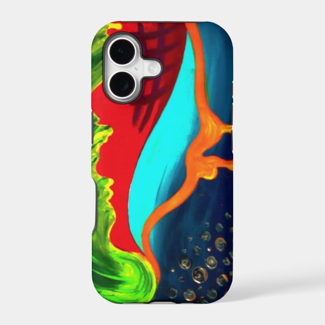 Drippy abstract shapes (Back)