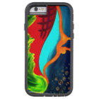 Drippy abstract shapes