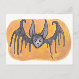 Drippy Bat Postcard