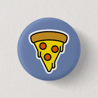 Drippy Pizza 1 Inch Round Button