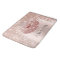 Drips Rose Pink Blush Glitter Name Monogram Makeup