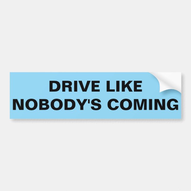 DRIVE BUMPER STICKER (Front)