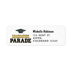 Drive By Graduation Parade