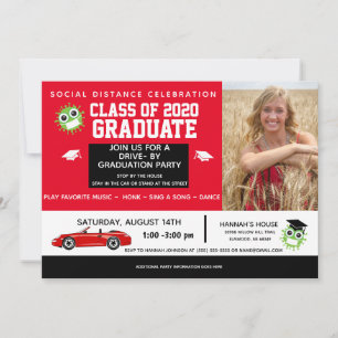 Drive By Parade, 2020 Graduation Party Announcement