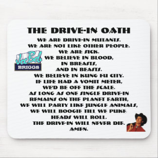 Drive-In Oath Mousepad