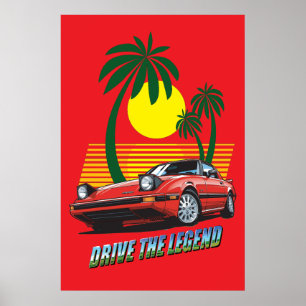 'Drive the Legend' v02 Poster