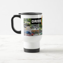 DRIVE TIME Travel Mug White