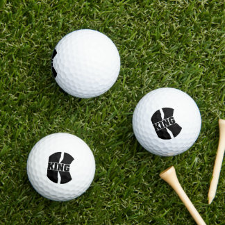 "Drive to perfection with our King golf ball." Balls