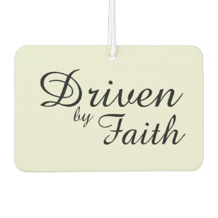 Driven by Faith Christian Safe Travels Air Freshener