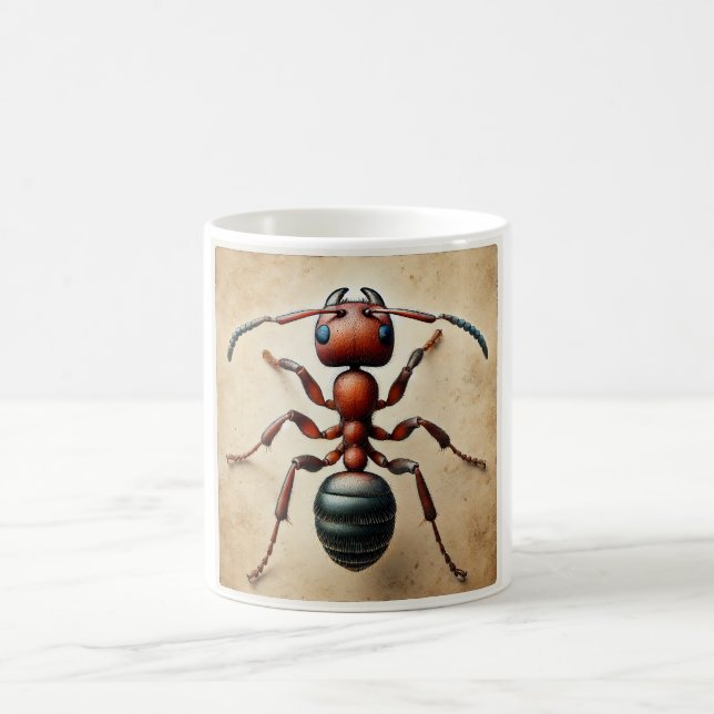 Driver Ant Dorylus 061124IREF223 - Watercolor Coffee Mug (Center)