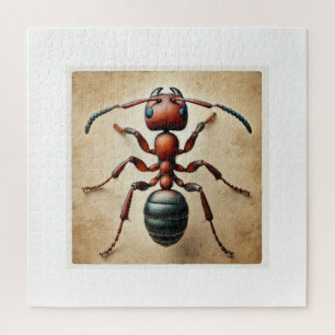 Driver Ant Dorylus 061124IREF223 - Watercolor Jigsaw Puzzle