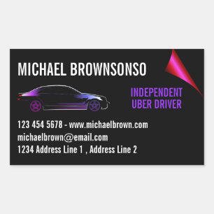 Driver Independent Car Auto Sticker