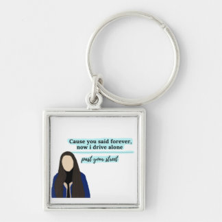 driver license  by olivia rodrigo keychain