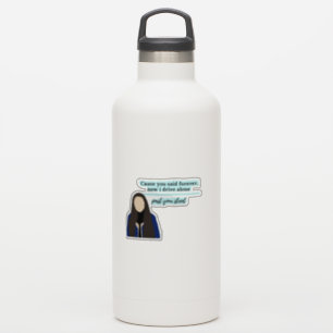 driver license  by olivia rodrigo sticker