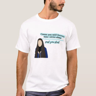 driver license  by olivia rodrigo T-shirt