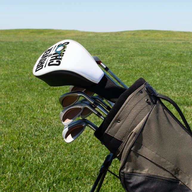 Driver of Chaos Golf Head Cover (In Situ)