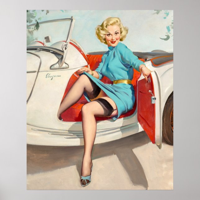 Driver Pin Up Poster (Front)